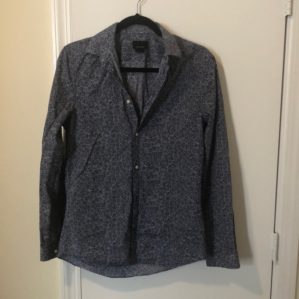 Blue H&M button down size S